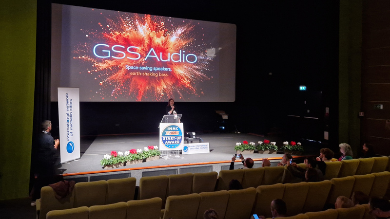 Pitch von GSS Audio beim INMC Start-up Award 2026