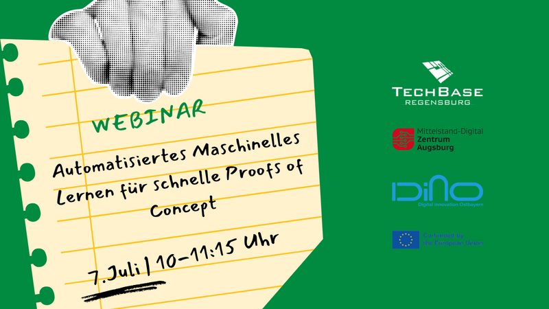 Webinar am 7. Juli zum Thema "Automatisiertes Maschinelles Lernen für schnelle Proofs of Concept"