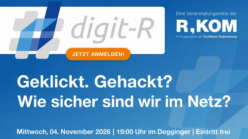 19. Ausgabe des digit-R im Degginger am 4.11. um 19:00 Uhr